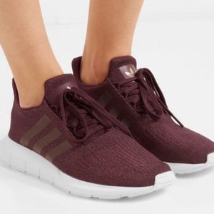 Adidas Maroon Primeknit Sneakers